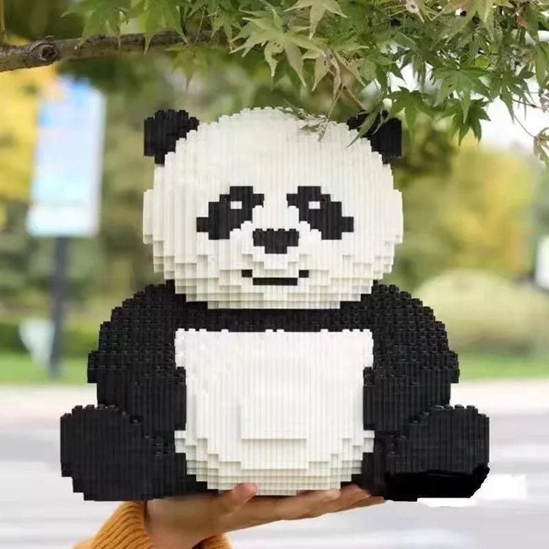 Reuzenpanda Bouwset – Dier Schaalmodel van Bouwblokken
