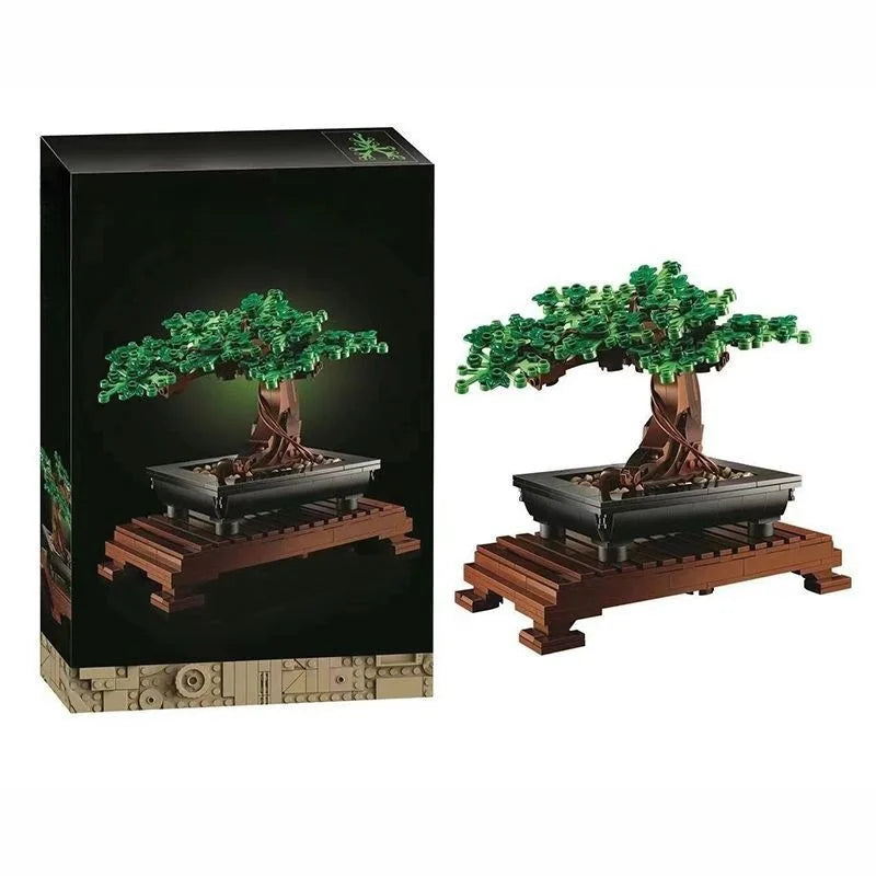Bonsai Boom Bouwset – Botanisch Schaalmodel van Bouwblokken