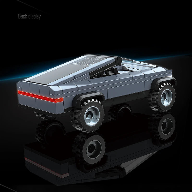 Cybertruck Bouwset – Futuristische Pick-up Schaalmodel van Bouwblokken