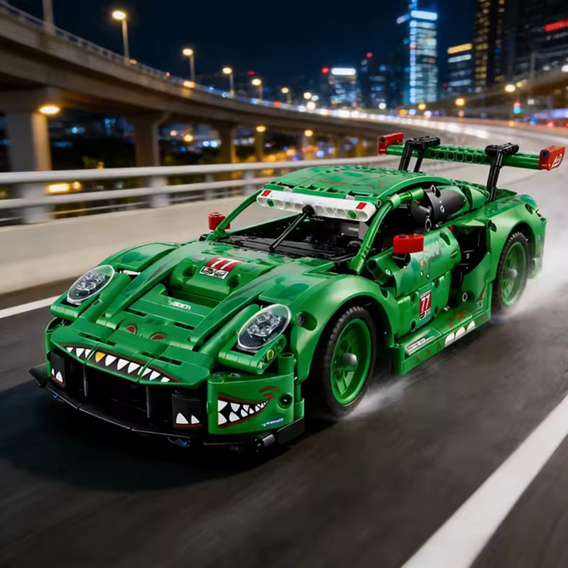 Porsche GT3 Raceauto Bouwblokset