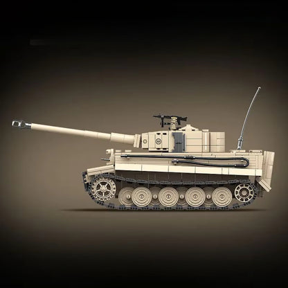 WWII Tiger I Zware Tank Bouwblokset