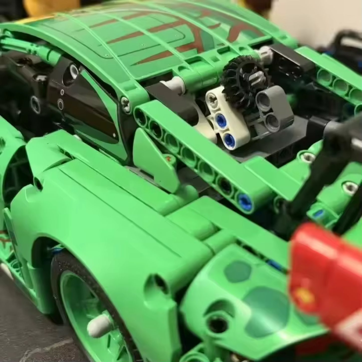 Porsche GT3 Raceauto Bouwblokset