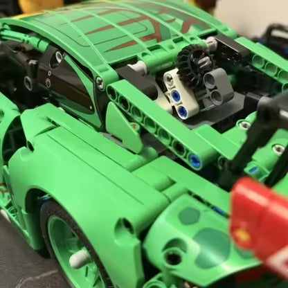 Porsche GT3 Raceauto Bouwblokset