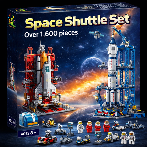 Spaceshuttle Lancering Bouwblokset