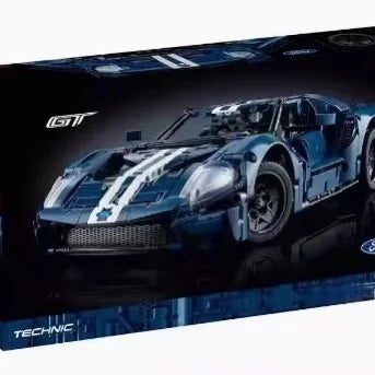 Ford GT 2022 Bouwset – Schaalmodel Sportauto van Bouwblokken