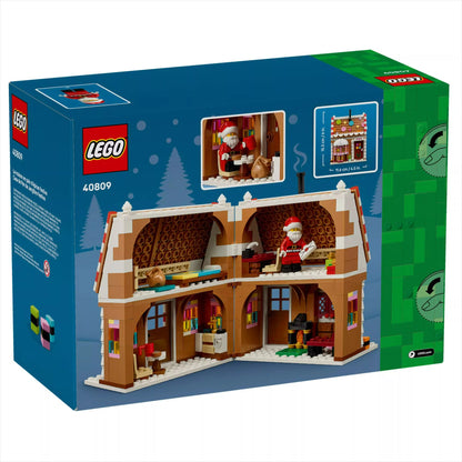 Peperkoekhuisje Bouwset – Kerst Schaalmodel van Bouwblokken (498 stuks)