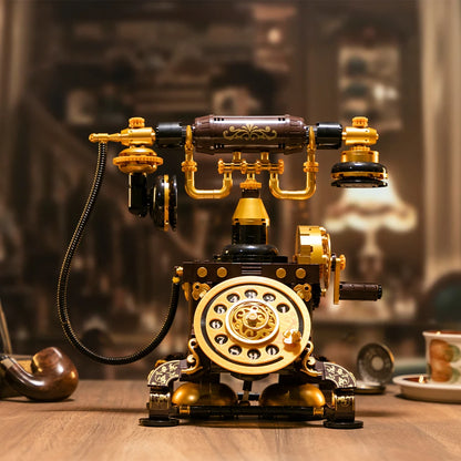 Vintage Telefoon Bouwstenen Set