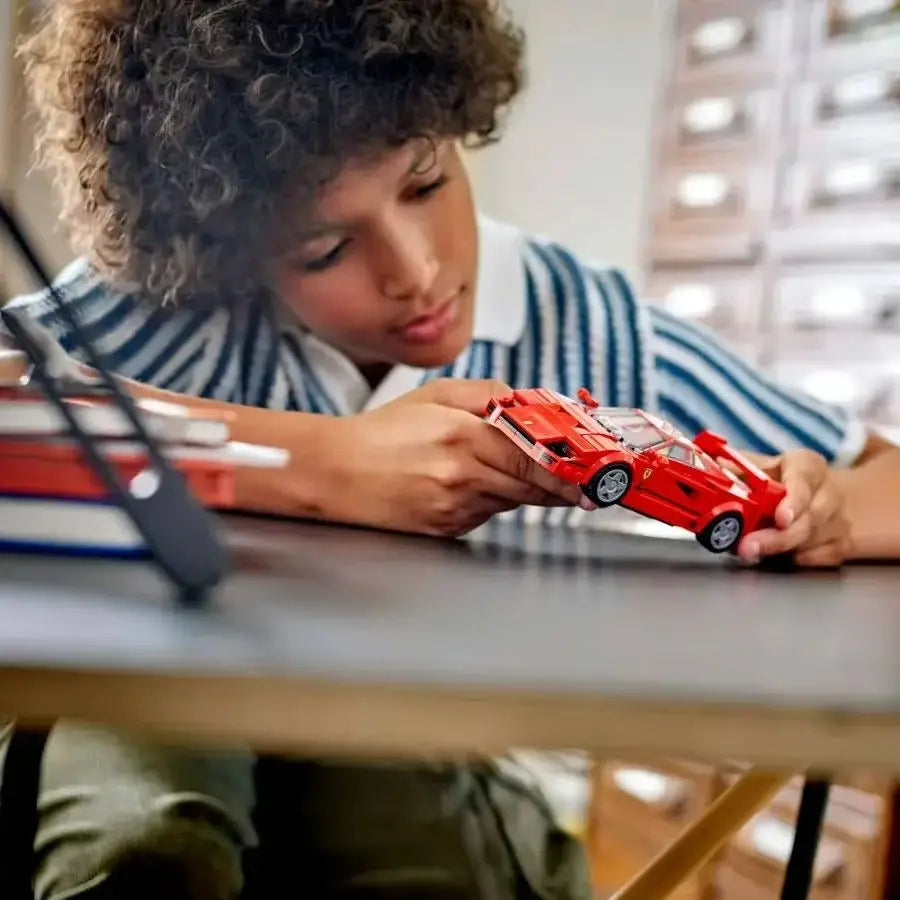 Ferrari F40 Bouwset – Klassiek Schaalmodel Sportauto van Bouwblokken (318 stuks)