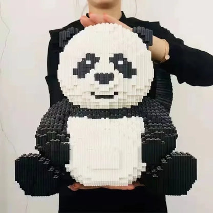 Reuzenpanda Bouwset – Dier Schaalmodel van Bouwblokken
