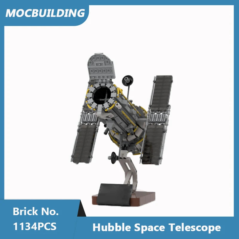 Hubble Ruimtetelescoop Bouwset – Ruimtevaart Schaalmodel van Bouwblokken