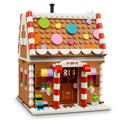 Peperkoekhuisje Bouwset – Kerst Schaalmodel van Bouwblokken (498 stuks)