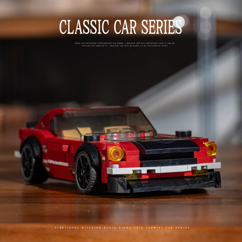 JDM Sportauto Bouwset – Klassieke Japanse Racewagen van Bouwblokken (310