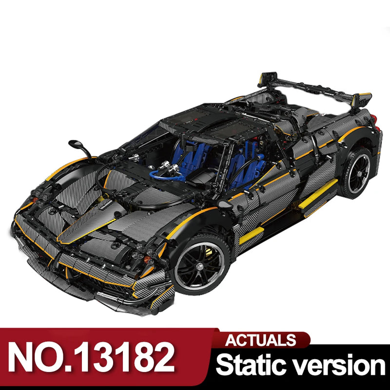 Pagani Huayra Bouwset – Schaalmodel 1:8 Hypercar van Bouwblokken