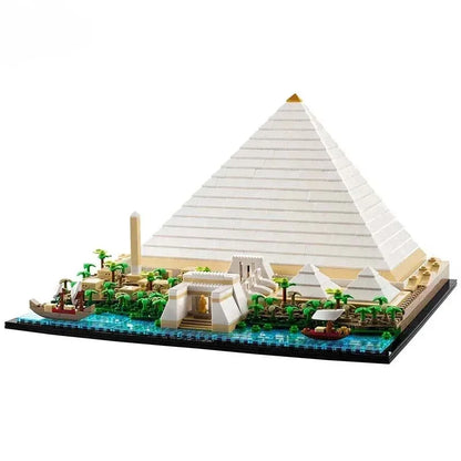 Piramide van Gizeh Bouwset – Architectuur Schaalmodel van Bouwblokken (476 stuks)