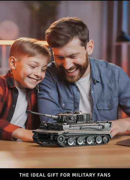 WO2 King Tiger Zware Tank Bouwset – Militair Schaalmodel 1:28 van Bouwblokken