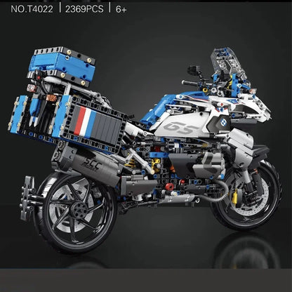 BMW R 1250 GS Motor Bouwset – Schaalmodel 1:5 Motorfiets van Bouwblokken