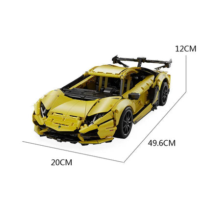 Lamborghini Aventador LP700 Bouwset – Schaalmodel Sportauto van Bouwblokken