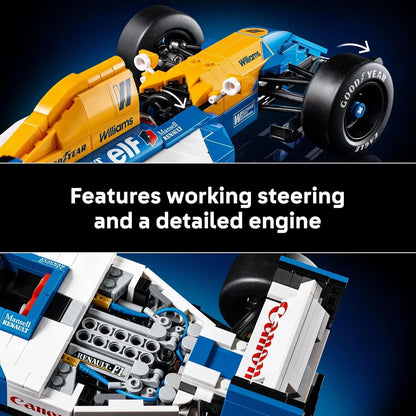 Williams FW14B F1 Racewagen Bouwset – Klassiek Schaalmodel van Bouwblokken