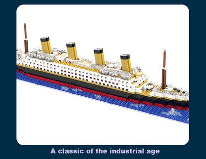 Titanic Bouwset – Groot Schaalmodel Stoomschip van Bouwblokken