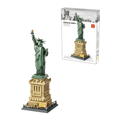 Vrijheidsbeeld New York Bouwset – Architectuur Schaalmodel van Bouwblokken (1409 stuks)