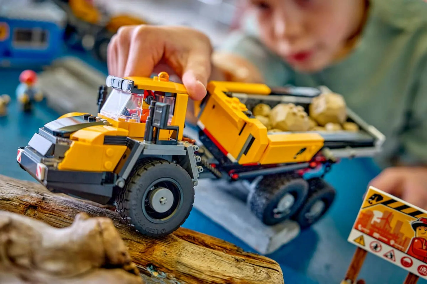 Kiepwagen & Wiellader Bouwset – Bouwvoertuigen Schaalmodel van Bouwblokken (1132 stuks)