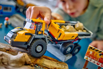 Kiepwagen & Wiellader Bouwset – Bouwvoertuigen Schaalmodel van Bouwblokken (1132 stuks)