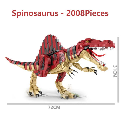 Spinosaurus Bouwset – Grote Dinosaurus Schaalmodel van Bouwblokken (2008 stuks)