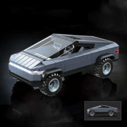 Cybertruck Bouwset – Futuristische Pick-up Schaalmodel van Bouwblokken