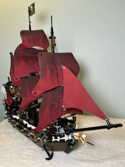 Piratenschip Bouwset – Galjoen Schaalmodel van Bouwblokken