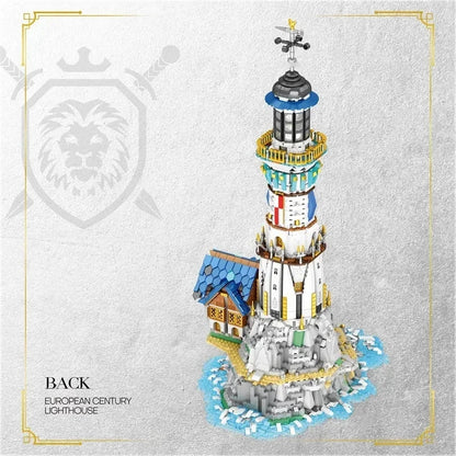 3228 Stuks Middeleeuwse Vuurtoren Bouwstenen Set