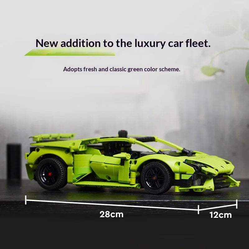 Lamborghini Huracán Bouwset – Schaalmodel Sportauto van Bouwblokken