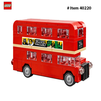 Londen Dubbeldekker Bus Bouwset – Schaalmodel van Bouwblokken (118 stuks)