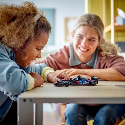 Alpine F1 Racewagen Bouwset – Schaalmodel met Coureur Minifiguur