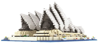 Sydney Opera House Bouwset – Mini Architectuur Schaalmodel van Bouwblokken