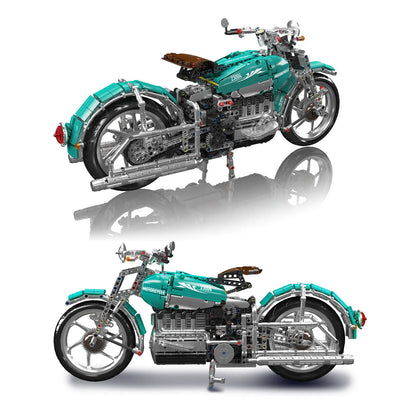 American Cruiser Motor Bouwset – Schaalmodel Motorfiets van Bouwblokken