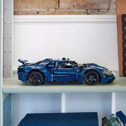 Ford GT 2022 Bouwset – Schaalmodel Sportauto van Bouwblokken