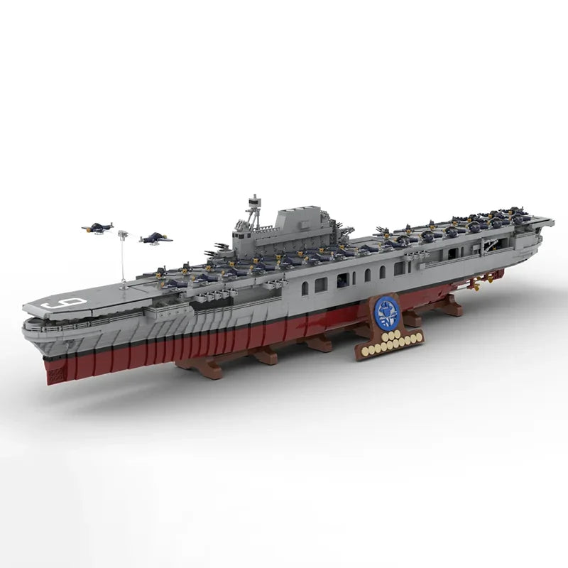 USS Enterprise CV-6 Vliegdekschip Bouwset