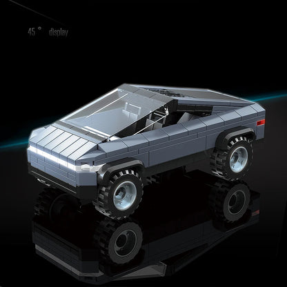 Cybertruck Bouwset – Futuristische Pick-up Schaalmodel van Bouwblokken