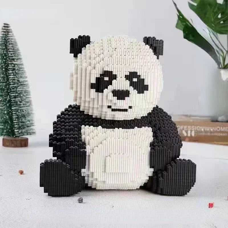 Reuzenpanda Bouwset – Dier Schaalmodel van Bouwblokken