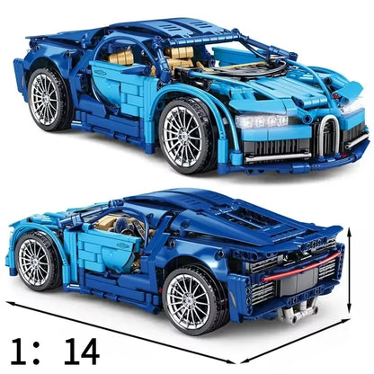 Bugatti Chiron Hypercar Bouwset