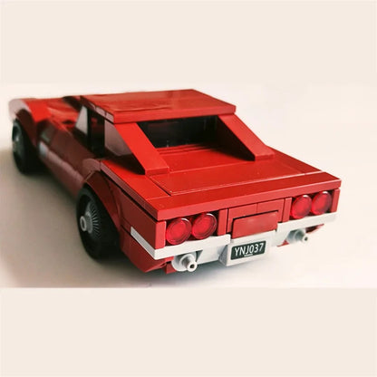 Chevrolet Corvette C8 Stingray Bouwset – Schaalmodel Sportauto van Bouwblokken
