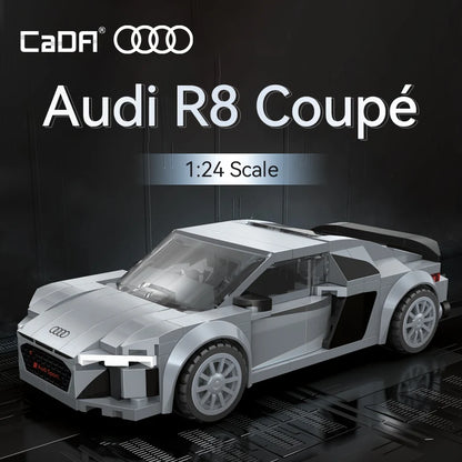 Audi R8 Bouwset – Schaalmodel 1:24 Sportauto van Bouwblokken