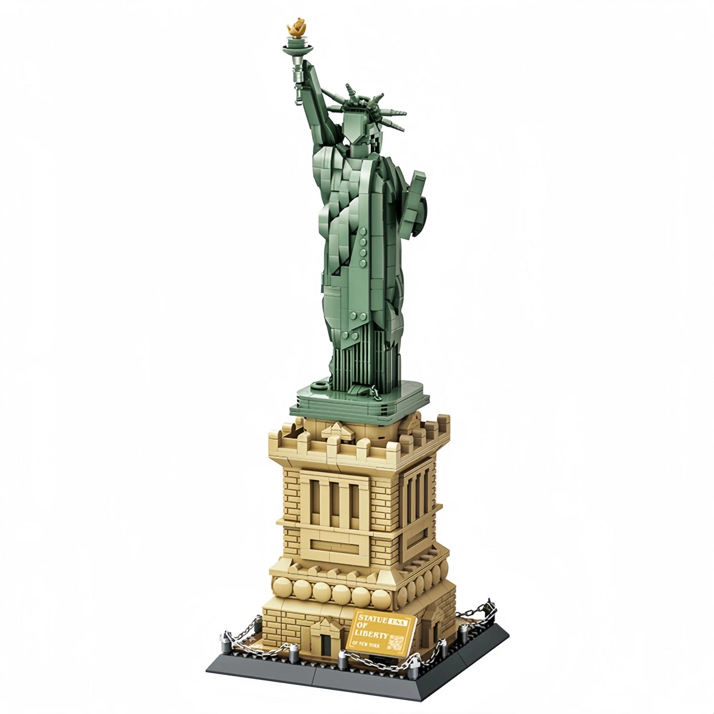 Vrijheidsbeeld New York Bouwset – Architectuur Schaalmodel van Bouwblokken (1409 stuks)