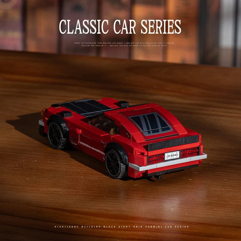 JDM Sportauto Bouwset – Klassieke Japanse Racewagen van Bouwblokken (310