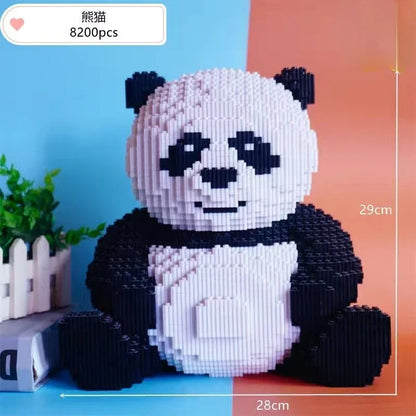 Reuzenpanda Bouwset – Dier Schaalmodel van Bouwblokken