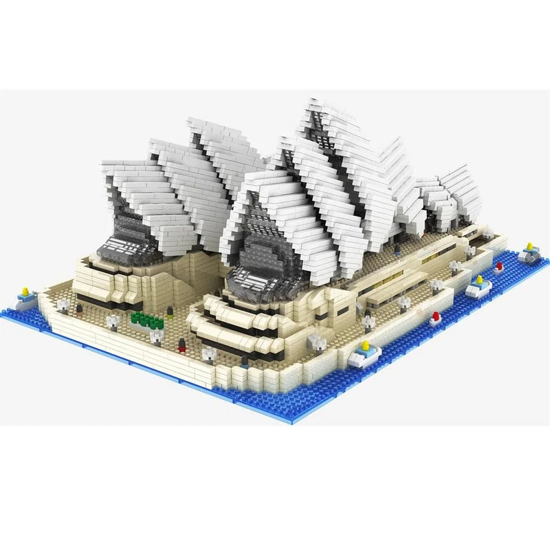 Sydney Opera House Bouwset – Mini Architectuur Schaalmodel van Bouwblokken