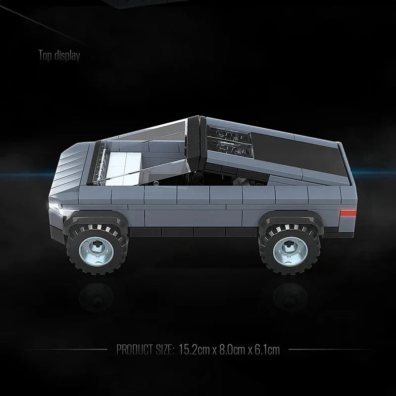 Cybertruck Bouwset – Futuristische Pick-up Schaalmodel van Bouwblokken