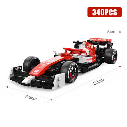 Alfa Romeo C42 F1 Racewagen Bouwset – Schaalmodel 1:24 van Bouwblokken