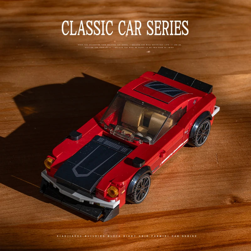 JDM Sportauto Bouwset – Klassieke Japanse Racewagen van Bouwblokken (310