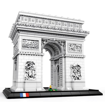 Arc de Triomphe Parijs Bouwset – Architectuur Schaalmodel van Bouwblokken (3381 stuks)